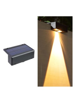 اشتري 2023 new super bright solar wall lamp outdoor garden yard layout wall lamp home courtyard atmosphere lamp（warm light） في الامارات