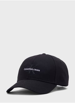 Buy Monogram Detailed Curved Peak Cap in Saudi Arabia