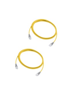 اشتري RJ45 CAT6 Ethernet LAN Network Cable 3m-(2piece) في السعودية