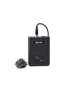 Buy BY-F8C Professional Cardioid Lavalier Microphone with XLR Output for Interviews, Dialogue, Musical Instruments, AA Battery or Phantom Power by BOYA, Unidirectional, XLR Multi-Color in Egypt