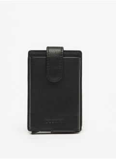 Buy Solid Cardholder with Flap Closure in Saudi Arabia