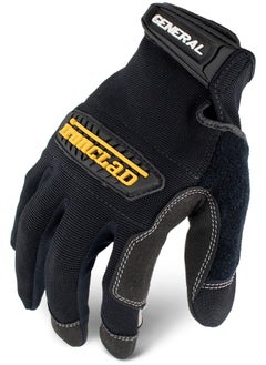 اشتري Ironclad General Utility Work Gloves Gug All Purpose Performance Fit Durable Machine Washable 1 Pair Medium Gug 03 M Black في الامارات