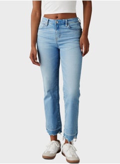 Buy High Waist Bootcut Jeans in UAE