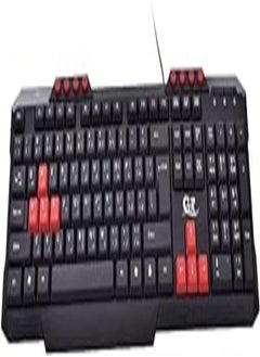 Buy Generic Gr- 605 Internet Water Proof Keyboard With Tilt Bracket And Non Slip Mat - Multi Color in Egypt