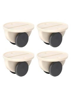 Buy Small self-adhesive universal furniture swivel wheels for mobility in Egypt