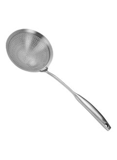 Buy Multi-Functional Heat Resistance Oil Strainer Silver in Saudi Arabia