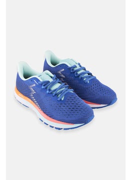 Buy Women Lace Up Running Sports Shoes, Blue in Saudi Arabia