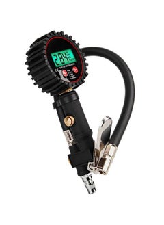 Buy High-precision Tire Inflation Meter Digital Display Tire Inflator with Pressure Gauge in UAE