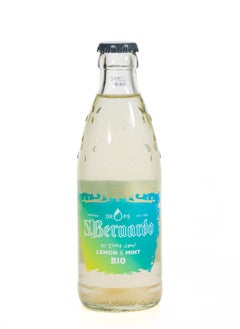 اشتري S.Bernardo Drops Organic Carbonated Soft Drink Glass Bottle Lemon & Mint Flavor في الامارات