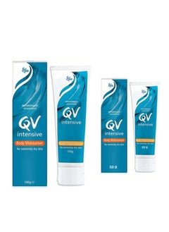 Buy QV Intensive Body Moisturizer 100g And QV Intensive Body Moisturizer 50g in Saudi Arabia