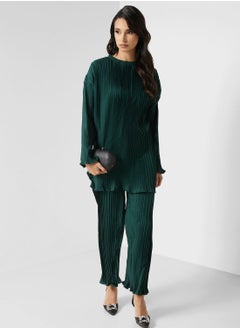 Buy Pleated Tunic & Pant Set in UAE