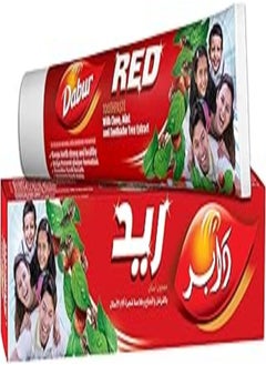 اشتري Dabur Red Ayurvedic Toothpaste 100gm | All Natural Ingredients | Completed Care, Fights 7 Dental Problems | For Strong Teeth & Healthy Gums في مصر