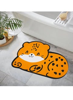 Buy Cartoon shape Super absorbent soft non-slip quick drying floor Bath Mat in Saudi Arabia