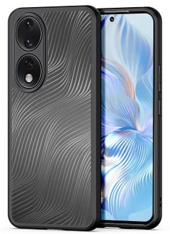 Buy DUX DUCIS Aimo Cover for the Honor 90 mobile phone slim, transparent matte cover made of TPU, polycarbonate, polypropylene, silicone - black in Egypt