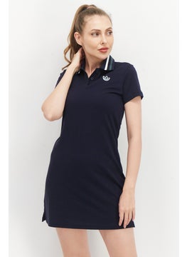 Buy Women Sportswear Fit Outdoor Mini Dress, Navy Blue in UAE