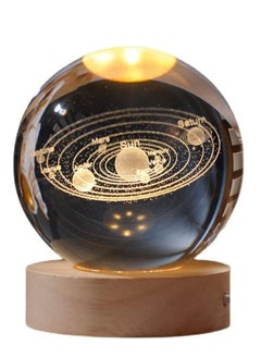 Buy COOLBABY Solar System Crystal Ball Table Top Night Light in UAE