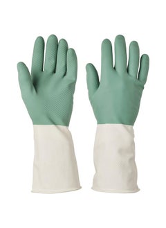 Buy Cleaning Gloves, Green, M in Saudi Arabia