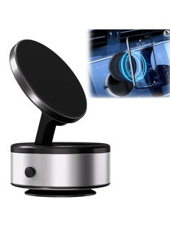 Buy Magnetic Suction Cup Phone Holder for Car,Car Mount Mobile Phone Holder, Magnetic Suction Cup Universal Suction Bracket, 360 Degree Rotation| Suitable For Dashboard, glass, mirror, any smooth surface in Saudi Arabia