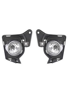 اشتري DLAA Pack of 2 TY694E Fog Lamps Suitable for HiAce 2014-2018 Chrome Ring, Wires and Switch في الامارات