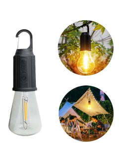 Buy Portable Light Bulb, USB Rechargeable Camp Atmosphere Tent Lamp, Outdoor Waterproof Household Lighting Bulb in UAE