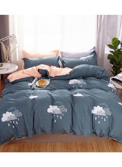 اشتري 4-Piece Set Of Floral Patterned Bedding For Student Dormitories في السعودية