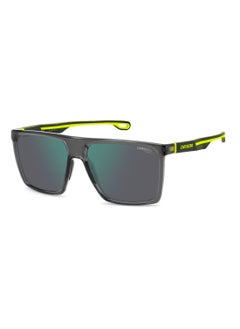 Buy Men's UV Protection Rectangular Shape  Sunglasses CARRERA 4019/S GREEN 47 - Lens Size: 46.9 Mm - Gry Ylw Fl in Saudi Arabia