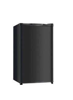 Buy Single Door Office mini Fridge 90 Liter BLACK in UAE