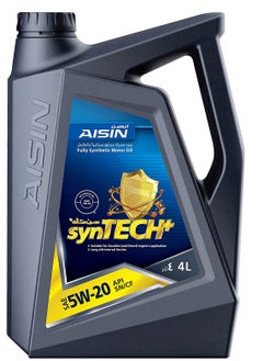 Buy AISIN 5W-20 FULLY SYNTHETIC ENGINE OIL 4LTR in UAE