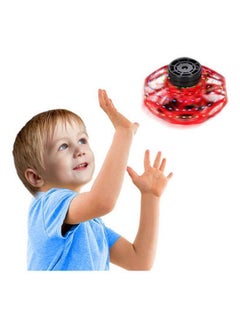 Buy Hand Operated Drones for Kids Adults Hand Control Induction 360° Rotating Flying Toys Mini Drone Toy Small UFO Flying Toy Red in UAE