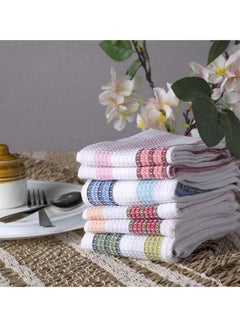 اشتري 4-Piece Multi Purpose Fabric Highly Absorbent Quick Dry Kitchen For Every Day Cleaning Towel Set 45x70 cm في الامارات