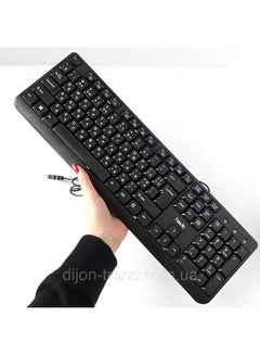 اشتري Havit Hv-KB378 Wired Keyboard - Black (Arabic and English)Havit Hv-KB378 Wired Keyboard - Black (Arabic and English) في مصر