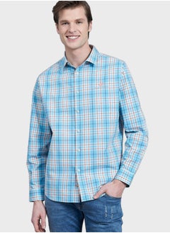 اشتري Checked Regular Fit Shirt في الامارات