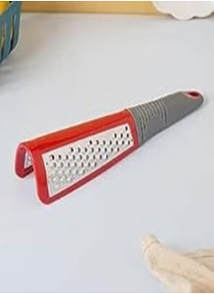 اشتري 1 Pcs Stainless Steel Grater Handheld Garlic Cheese Slicer Double-Sided Hangable Multifunction Grater for Fruit Vegetable في مصر