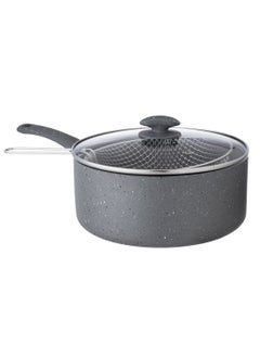 Buy Frying Pan With Non-Stick Surface Grey in Saudi Arabia