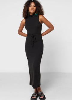 Buy High Neck Bodycon Dress in UAE