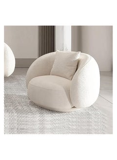 اشتري Furniture Contemporary Comfort: Stylish and Inviting White Armchair for Any Space في الامارات