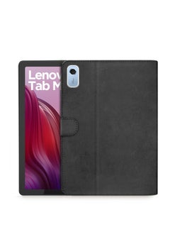 Buy PU Leather Flip Case Cover For Lenovo Tab M9 4G 2022 Black in Saudi Arabia