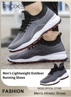 Buy Men's Trainer, Lightweight Athletic Casual Shoes, Fashion Sport Shoe, Comfy Breathable Sneakers For Hiking Running Workout Walking, Mens Basketball Runner Shoes, Gym Footwear For Men in UAE