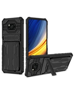 Buy Shockproof Protective Cases Cover Compatible for Xiaomi Poco X3/X3 NFC/X3 Pro Black in Saudi Arabia
