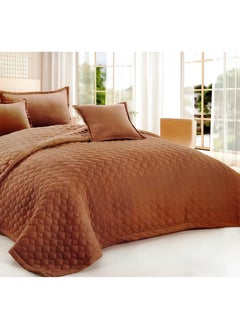 Buy Compressed Colored Comforter Set Duble Size 6 Pieces 1 comforter + 1 bed sheet + 2 Pillowcase + 2 cushion case in Saudi Arabia