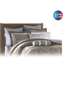 اشتري Bed Sheets Assorted for Double Sized Bed 3 Pieces 205x240cm في السعودية