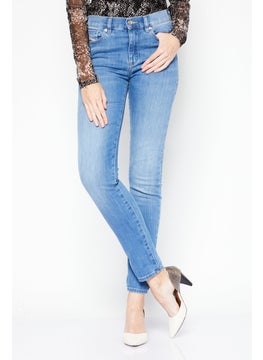 Buy Women D-Roisin Supper Skinny Wash Stretchable Denim, Blue in UAE