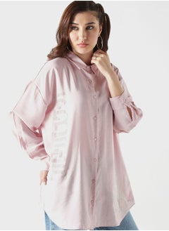 اشتري Embellished Oversized Shirt في الامارات