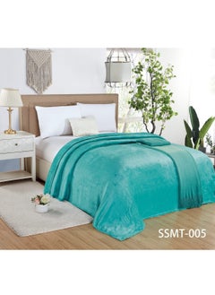 Buy 1 Piece Soft Bed Polyester Blanket single Size 150*200 cm in Saudi Arabia