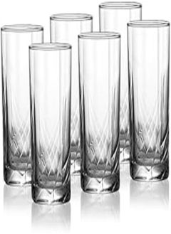 اشتري UNIGLASS ANTHEA Glass / 265 cc - 9.25 Oz / 6 Pcs/Elegant design, Trusted Brand, Attractive shape of Water, Sparkling Drink, Soft Drink, Smoothies, Juices, Cocktails/High Quality Materials في مصر