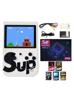 Buy SUP Game Box Plus 400 in 1 Retro Mini Gameboy Console 3.0 Inch - Portable Rechargeable Single Player in UAE