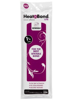 اشتري Heatnbond Lite Iron On Adhesive 17 Inches X 125 Yards 3522 في الامارات