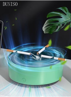 Buy Self extinguishing Ashtray 2 in 1 with Air Purifier Multifunctional Ashtray  Electronic Ashtray with Filter for Outdoor Home Office Indoor Decoration in Saudi Arabia