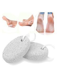 Buy Pumice Stone, Callus Remover for Hard and Dead Skins, Foot Scrubber & Pedicure Tools for Men & Women Feet  2Pcs in UAE
