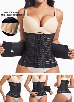 Buy Waist Trainer Slimming Belt, Adjustable Shapewear Corset, 3D Pressure Abdominal Belt, Powerful Waist Support, Breathable and Comfortable Postpartum Belly Belt for Women, Adjustable Waist Trainer for Women, Slimming Belt with Abdominal Sauna Bandage, Waist Trim with Abdominal Reformer Compression Wrap, Plus Size Corset Waist Trainer for Women & Men in Saudi Arabia